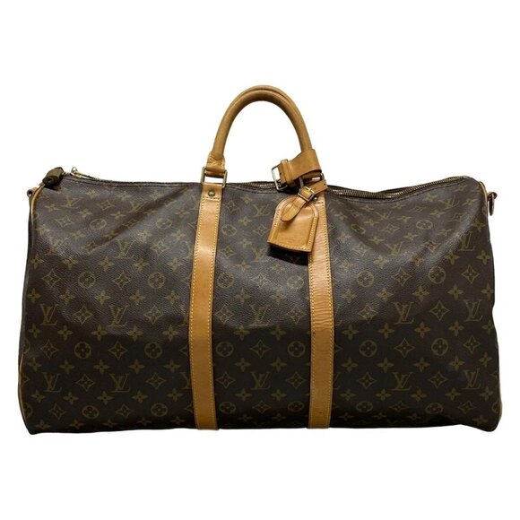 Auth LOUIS VUITTON Keepall Bandouliere 55 M41414 Monogram TH0955 Boston Bag - Picture 1 of 16
